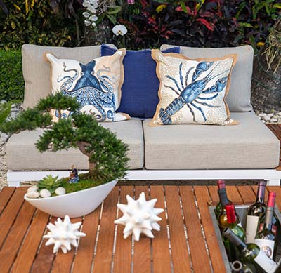 Modern Outdoor Lounging Furniture is available at MH2G Fort Lauderdale Outdoor Furniture Showroom 