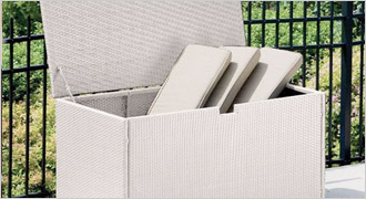 Patio Furniture Miami - Outdoor Side Tables and Ottomans at our Miami Design District Furniture store
