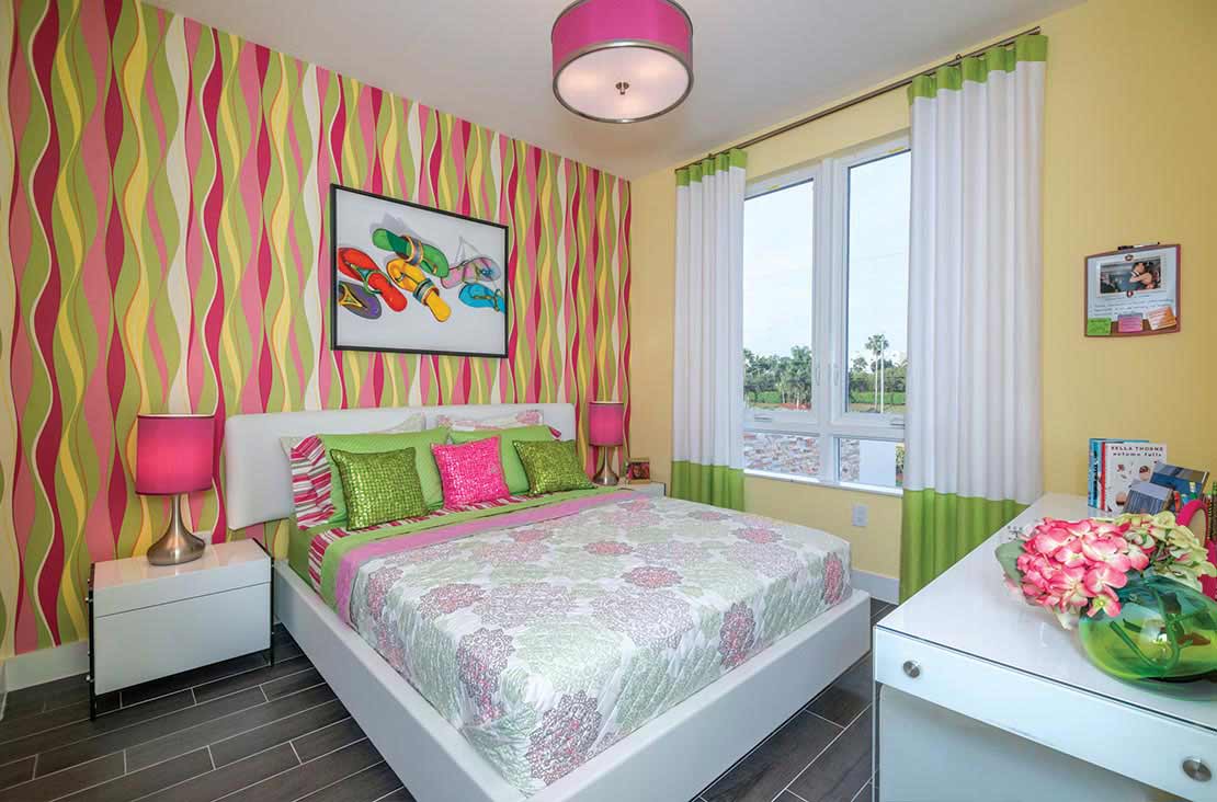 Interior Design by MH2G Furniture - Modern Bedroom at Landmark Modern Home A: 2 Story