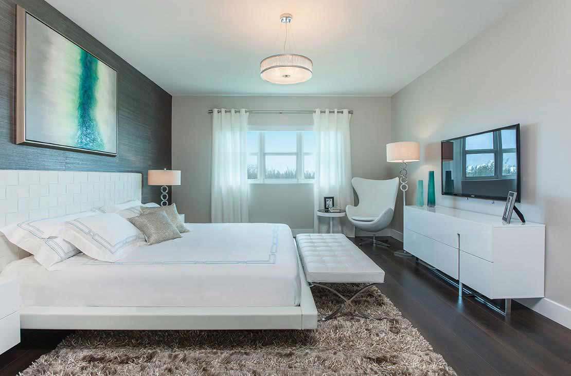 Interior Design by MH2G Furniture - Modern Bedroom  at  Biscayne 101: 2014