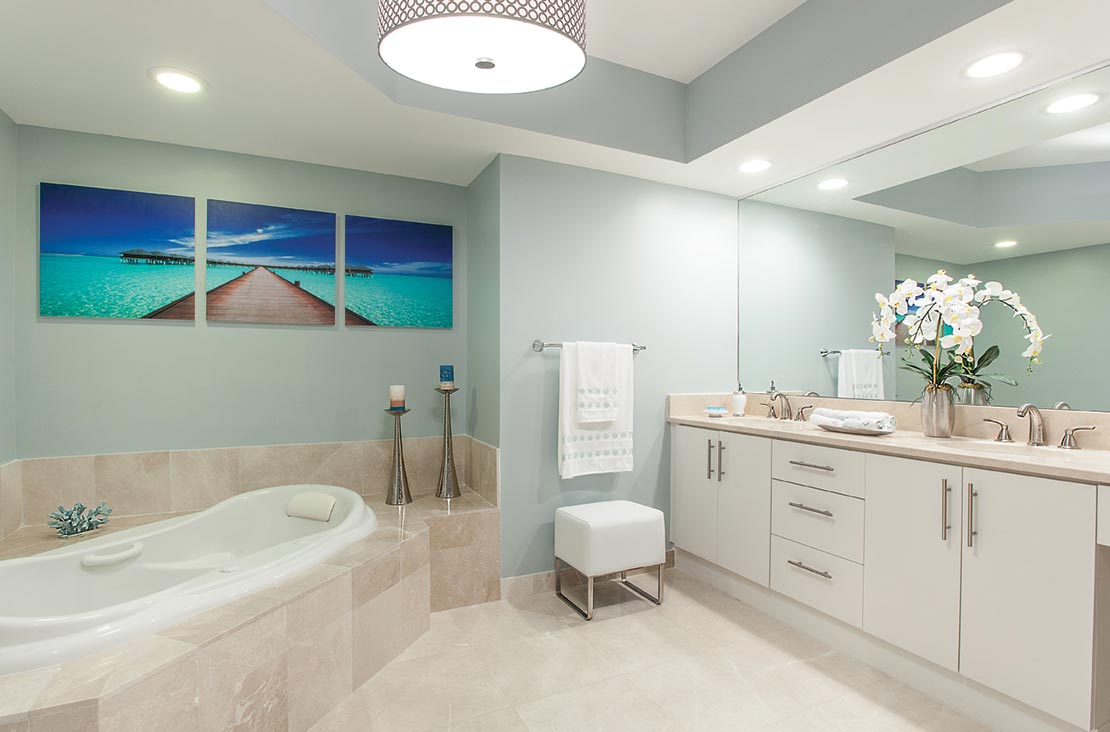 Interior Design by MH2G Furniture - Modern Bathroom Accessories and Lighting at Biscayne 101: 2014