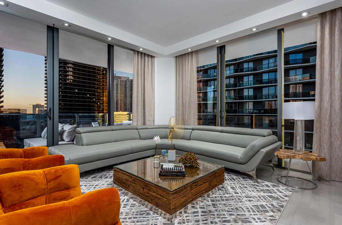 Interior Design by MH2G Furniture - Brickell City Centre Condo 2019