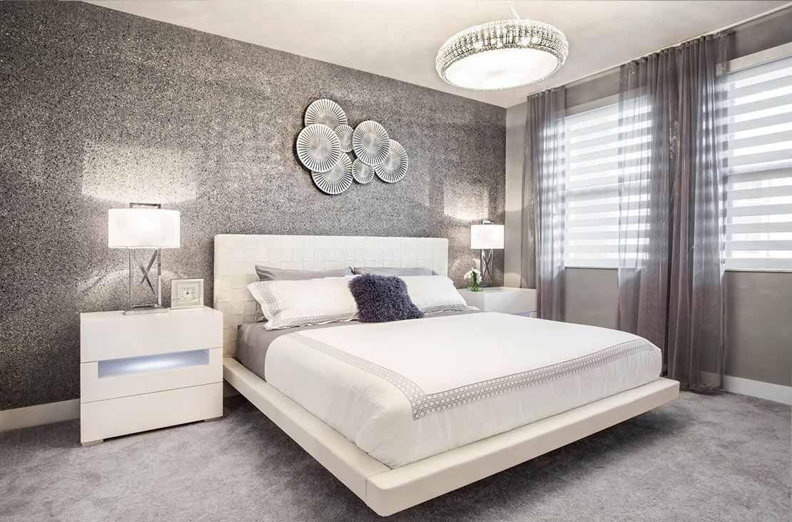 Interior Design by MH2G Furniture - Modern Bedroom at Park Central Stratton