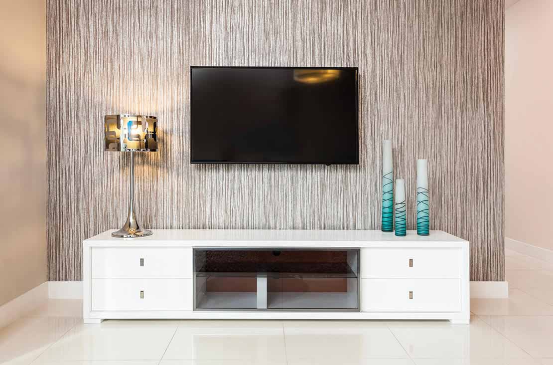 Interior Design by MH2G Furniture - Modern Media unit Area at Park Central Stratton